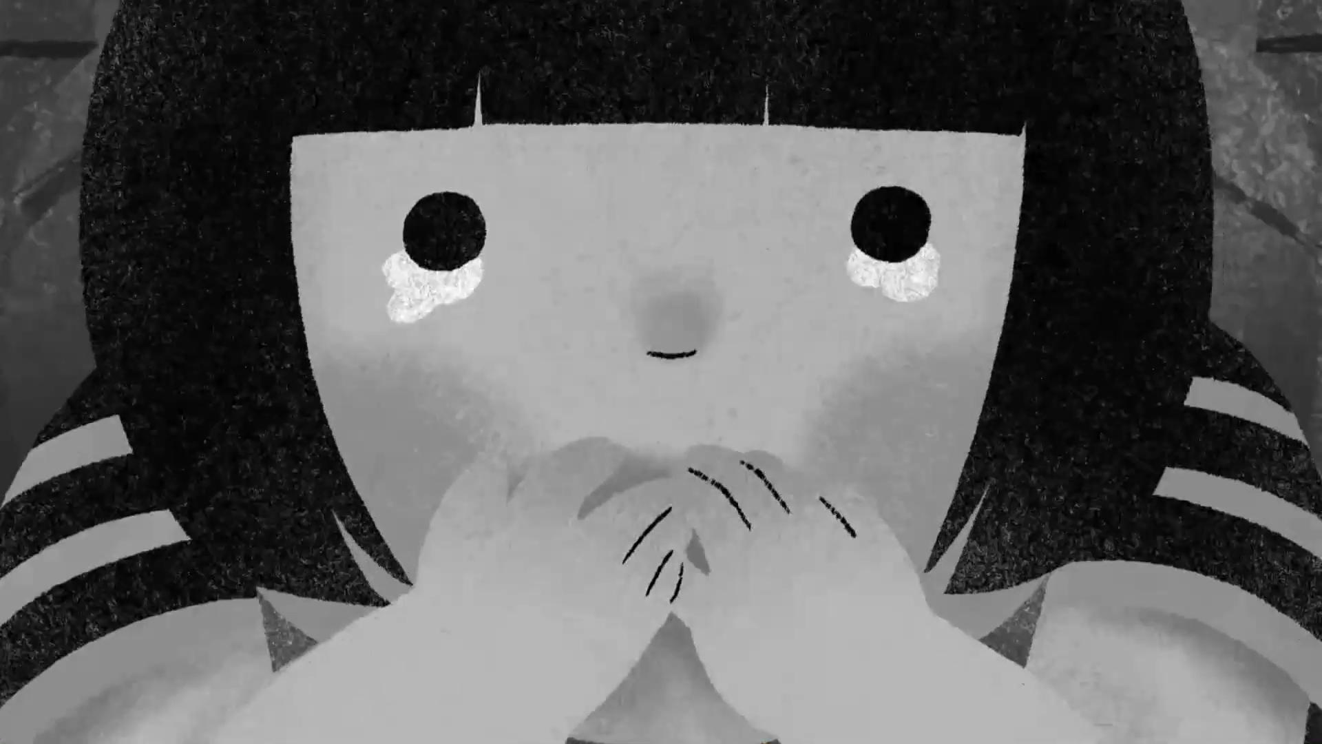 小女孩一直被禁闭在黑色房间里,没有光明和希望,谁能来救救她?